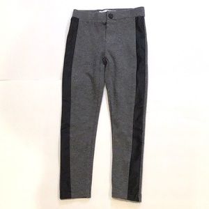 Zara Girls Active Gray Jogger Sweatpants
